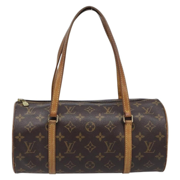LOUIS VUITTON Monogram Papillon 30 Hand Bag M51385 LV Auth 213714