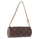 LOUIS VUITTON Monogram Papillon Pouch LV Auth 213715A-1