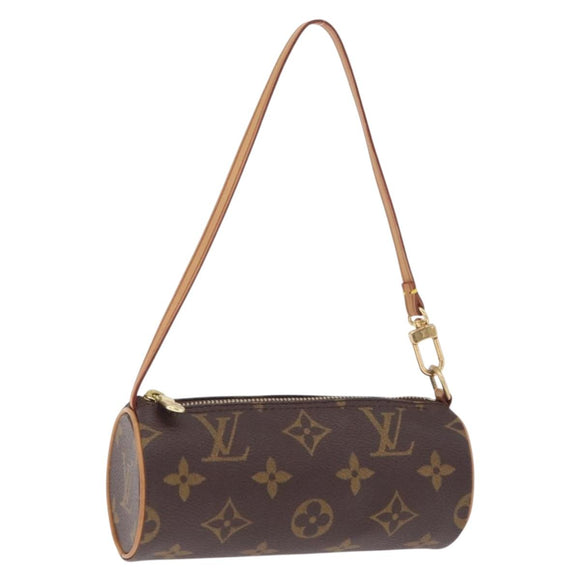 LOUIS VUITTON Monogram Papillon Pouch LV Auth 213715A