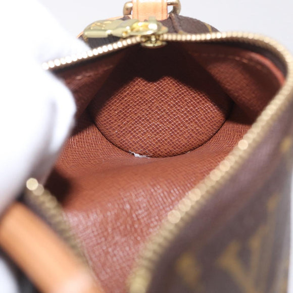 LOUIS VUITTON Monogram Papillon Pouch LV Auth 213715A