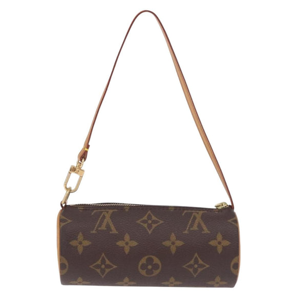 LOUIS VUITTON Monogram Papillon Pouch LV Auth 213715A