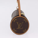 LOUIS VUITTON Monogram Papillon Pouch LV Auth 213715A-6