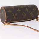 LOUIS VUITTON Monogram Papillon Pouch LV Auth 213715A-7