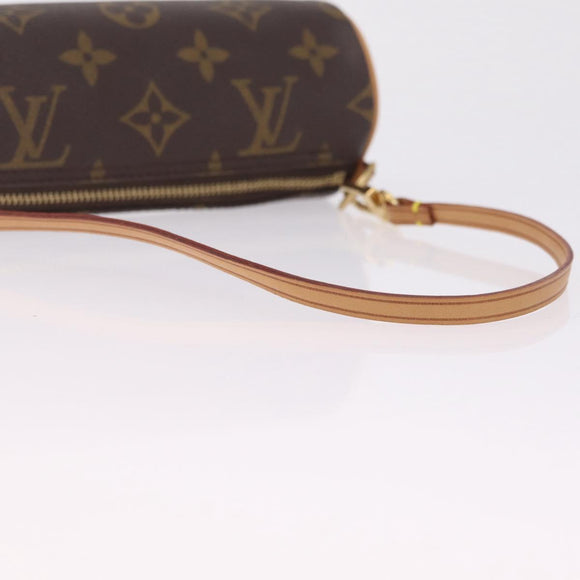 LOUIS VUITTON Monogram Papillon Pouch LV Auth 213715A