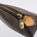 LOUIS VUITTON Monogram Pochette Cosmetic PM Cosmetic Pouch M47515 LV Auth 213716-12