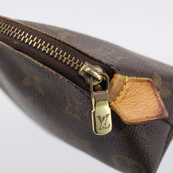 LOUIS VUITTON Monogram Pochette Cosmetic PM Cosmetic Pouch M47515 LV Auth 213716