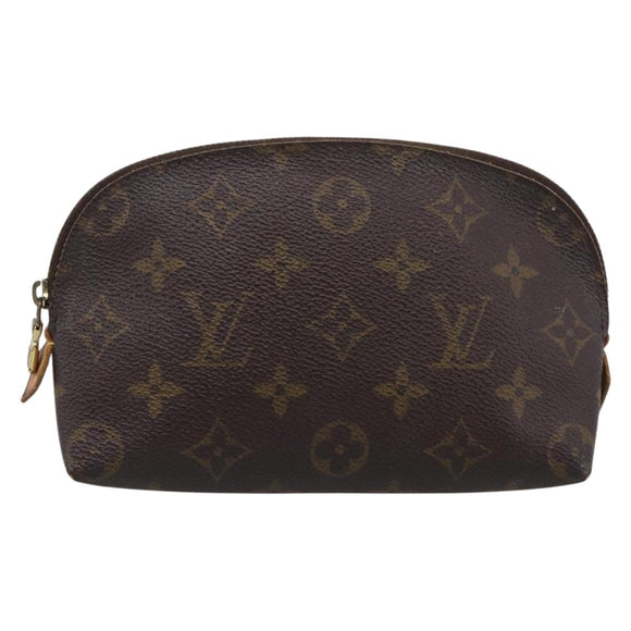 LOUIS VUITTON Monogram Pochette Cosmetic PM Cosmetic Pouch M47515 LV Auth 213716