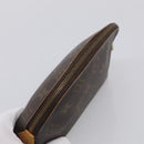 LOUIS VUITTON Monogram Pochette Cosmetic PM Cosmetic Pouch M47515 LV Auth 213716-6