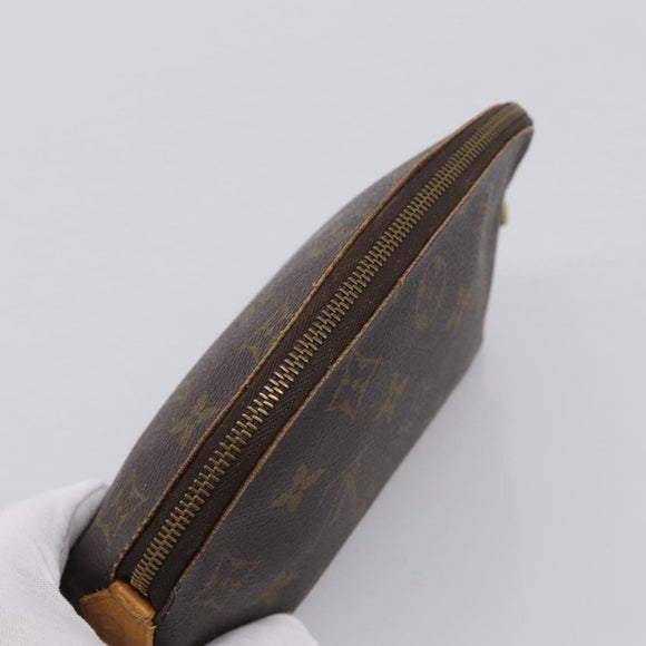 LOUIS VUITTON Monogram Pochette Cosmetic PM Cosmetic Pouch M47515 LV Auth 213716