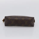 LOUIS VUITTON Monogram Pochette Cosmetic PM Cosmetic Pouch M47515 LV Auth 213716-7