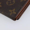 LOUIS VUITTON Monogram Porte Monnaie Billets Tresor Wallet M61730 LV Auth 213719-10