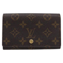 LOUIS VUITTON Monogram Porte Monnaie Billets Tresor Wallet M61730 LV Auth 213719-2