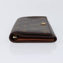 LOUIS VUITTON Monogram Porte Monnaie Billets Tresor Wallet M61730 LV Auth 213719-5