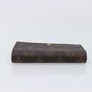 LOUIS VUITTON Monogram Porte Monnaie Billets Tresor Wallet M61730 LV Auth 213719-6