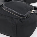 PRADA Shoulder Bag Nylon Black Silver Auth 213721A-10