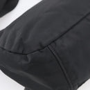 PRADA Shoulder Bag Nylon Black Silver Auth 213721A-13