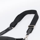 PRADA Shoulder Bag Nylon Black Silver Auth 213721A-8