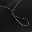 GUCCI Horsebit Shoulder Bag Suede Black 101975 Auth 213722V-15