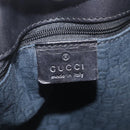 GUCCI Horsebit Shoulder Bag Suede Black 101975 Auth 213722V-16