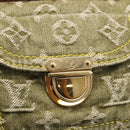 LOUIS VUITTON Monogram Denim Neo Speedy Bag Green Riken M95215 Auth 213723SAV-14