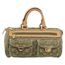 LOUIS VUITTON Monogram Denim Neo Speedy Bag Green Riken M95215 Auth 213723SAV-2