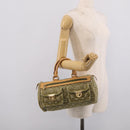 LOUIS VUITTON Monogram Denim Neo Speedy Bag Green Riken M95215 Auth 213723SAV-26
