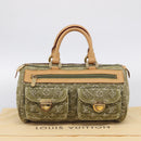 LOUIS VUITTON Monogram Denim Neo Speedy Bag Green Riken M95215 Auth 213723SAV-27