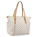 LOUIS VUITTON Damier Azur Totally MM Tote Bag N51262 LV Auth 213724-1