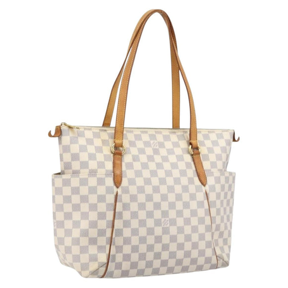 LOUIS VUITTON Damier Azur Totally MM Tote Bag N51262 LV Auth 213724