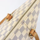 LOUIS VUITTON Damier Azur Totally MM Tote Bag N51262 LV Auth 213724-17