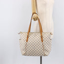 LOUIS VUITTON Damier Azur Totally MM Tote Bag N51262 LV Auth 213724-28