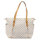 LOUIS VUITTON Damier Azur Totally MM Tote Bag N51262 LV Auth 213724-3