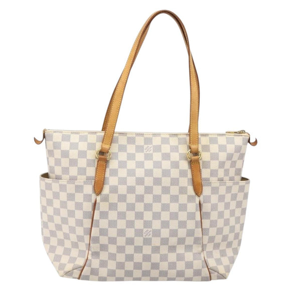 LOUIS VUITTON Damier Azur Totally MM Tote Bag N51262 LV Auth 213724