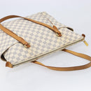 LOUIS VUITTON Damier Azur Totally MM Tote Bag N51262 LV Auth 213724-6