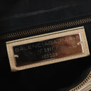 Balenciaga The First Hand Bag Leather Beige 103208 Auth 213727A-20