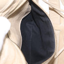 Balenciaga The First Hand Bag Leather Beige 103208 Auth 213727A-24