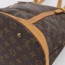 LOUIS VUITTON Monogram Bucket GM Shoulder Bag M42236 LV Auth 213729-12