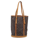 LOUIS VUITTON Monogram Bucket GM Shoulder Bag M42236 LV Auth 213729-2