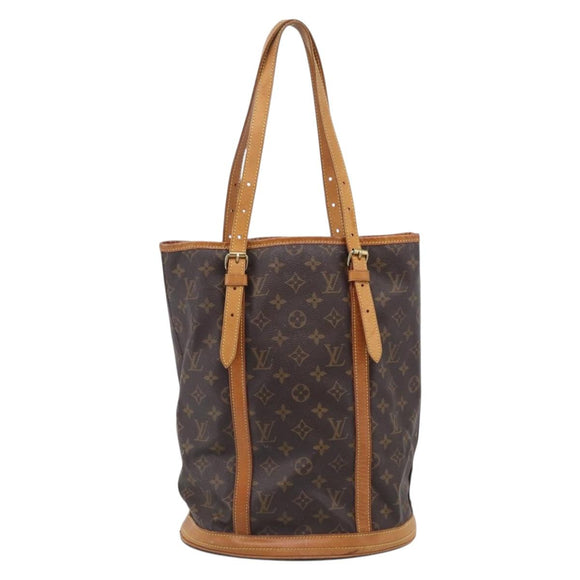 LOUIS VUITTON Monogram Bucket GM Shoulder Bag M42236 LV Auth 213729