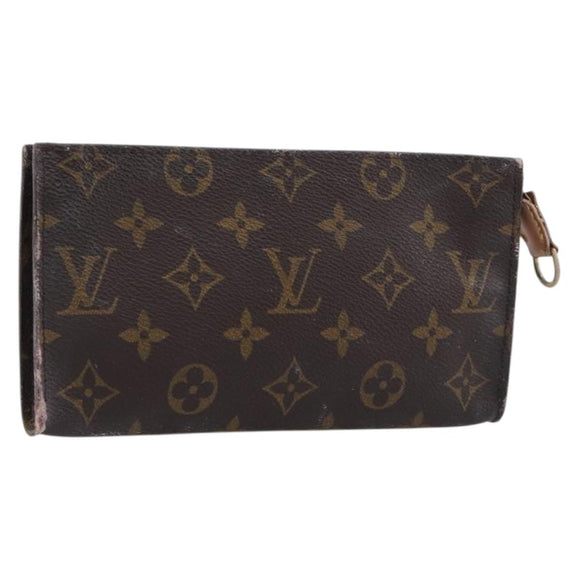 LOUIS VUITTON Monogram Bucket GM Accessory Pouch LV Auth 213730
