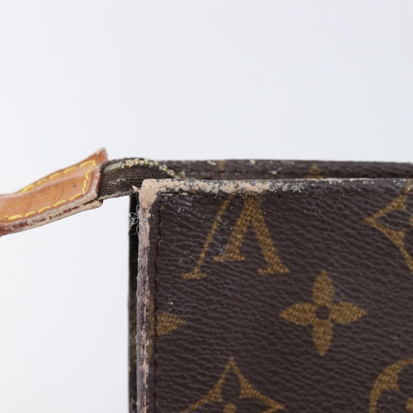 LOUIS VUITTON Monogram Bucket GM Accessory Pouch LV Auth 213730