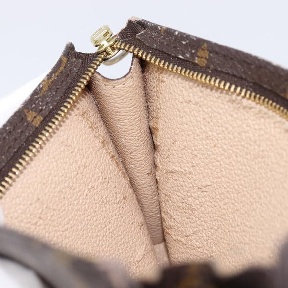 LOUIS VUITTON Monogram Bucket GM Accessory Pouch LV Auth 213730