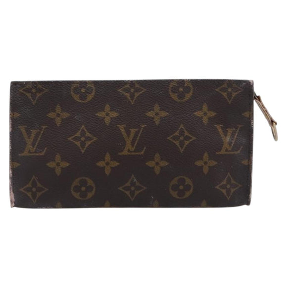 LOUIS VUITTON Monogram Bucket GM Accessory Pouch LV Auth 213730