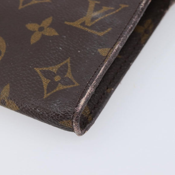 LOUIS VUITTON Monogram Bucket GM Accessory Pouch LV Auth 213730