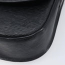 LOUIS VUITTON Epi Saint Cloud GM Shoulder Bag Black M52192 LV Auth 213732-10