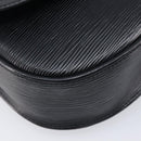 LOUIS VUITTON Epi Saint Cloud GM Shoulder Bag Black M52192 LV Auth 213732-11
