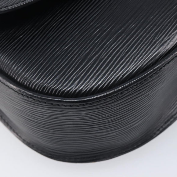 LOUIS VUITTON Epi Saint Cloud GM Shoulder Bag Black M52192 LV Auth 213732