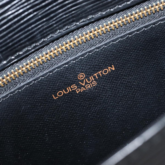 LOUIS VUITTON Epi Saint Cloud GM Shoulder Bag Black M52192 LV Auth 213732
