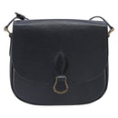 LOUIS VUITTON Epi Saint Cloud GM Shoulder Bag Black M52192 LV Auth 213732-2