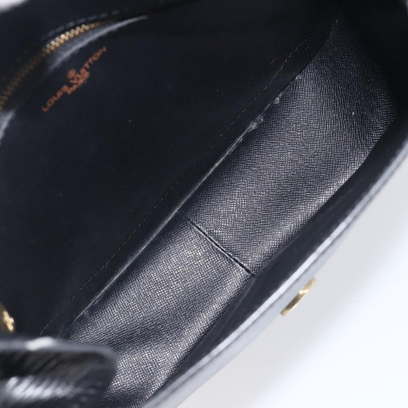 LOUIS VUITTON Epi Saint Cloud GM Shoulder Bag Black M52192 LV Auth 213732